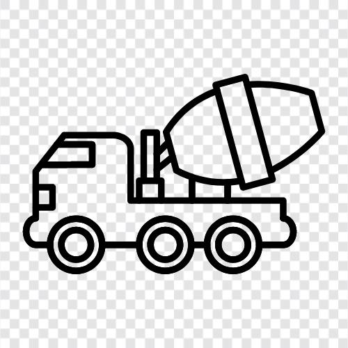 Concrete Mixer Prices, Concrete Mixer Manufacturers, Concrete, Concrete Mixer icon svg