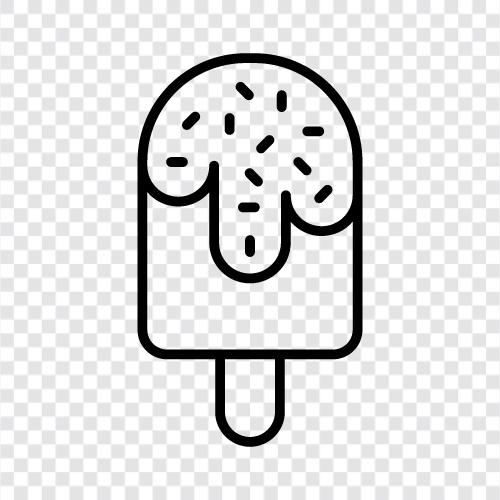 Koni, Sundae, Smoothie, Milkshake ikon svg