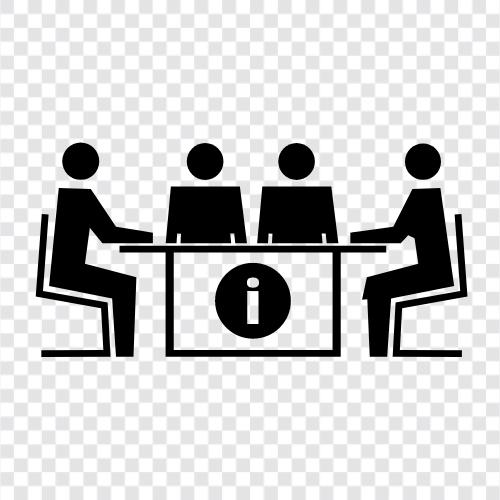 conference, seminar, negotiation, discussion icon svg