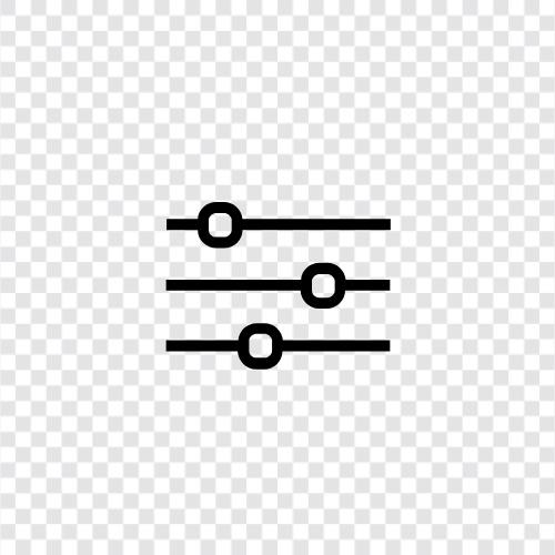 Konfiguration, Einstellungen, Benutzeroberfläche, Systemeinstellungen symbol