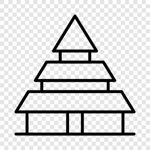 Bau, Haus, Dach, Umbau symbol