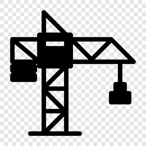 construction, heavy, lift, machinery icon svg