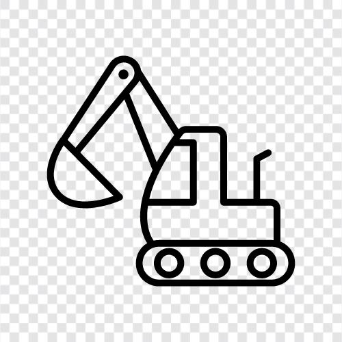 Construction, Equipment, Used, for Sale icon svg