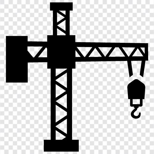 construction, lifting, construction equipment, crane icon svg