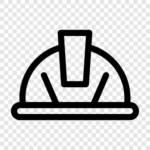 Construction, Helmet, Safety, Tools icon svg