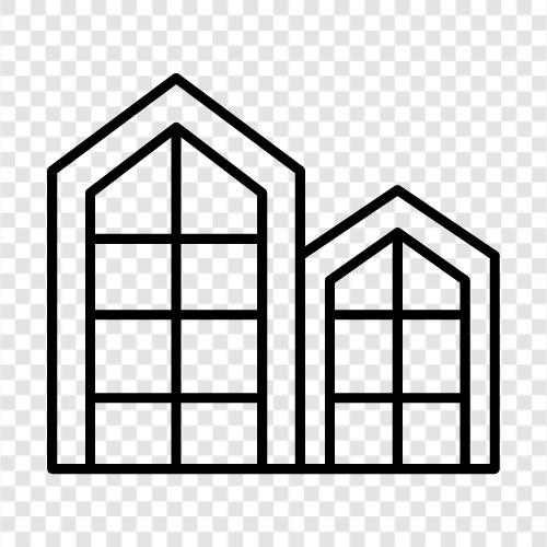 construction, contractor, residential, commercial icon svg