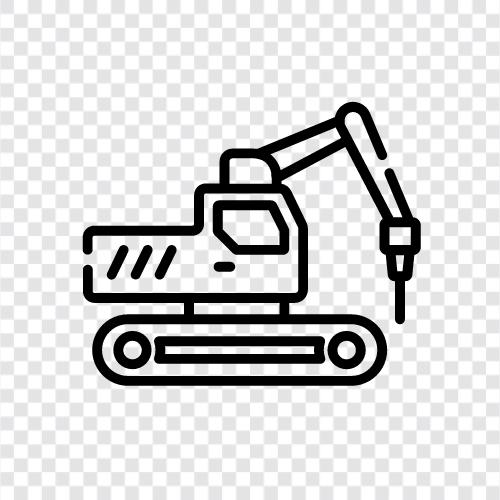 Construction, Equipment, Truck, Trailer icon svg