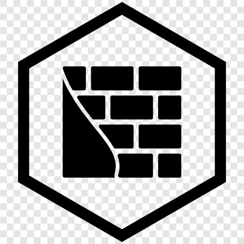 construction, masonry, walls, architecture icon svg