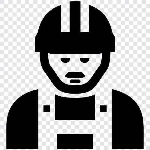 construction equipment, heavy equipment, construction site, construction worker safety icon svg