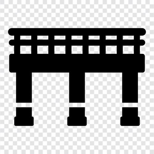 construction, engineering, rehabilitation, bridge icon svg