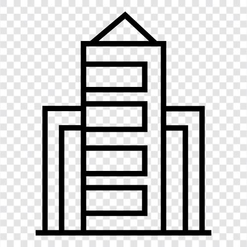 construction, engineering, steel, skyscraper icon svg