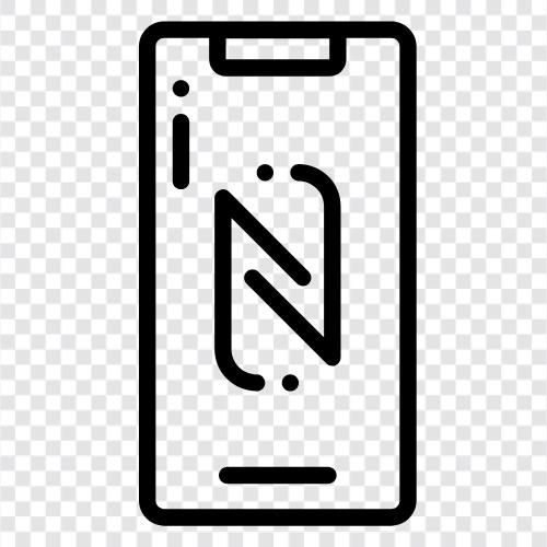 contactless, RFID, tags, mobile payments icon svg