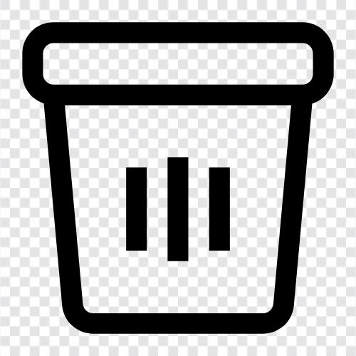 container, storage, recycle, garbage icon svg