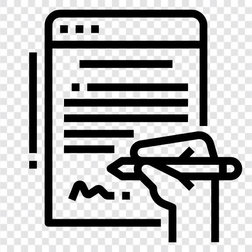 contract law, contract agreements, contract interpretation, contract enforcement icon svg