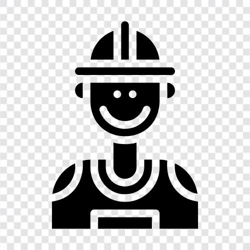 contractor, builder s, contractor s, builder icon svg