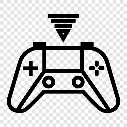 control, gaming, joystick controller, joypad icon svg