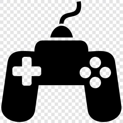 controller, joystick, buttons, Xbox icon svg