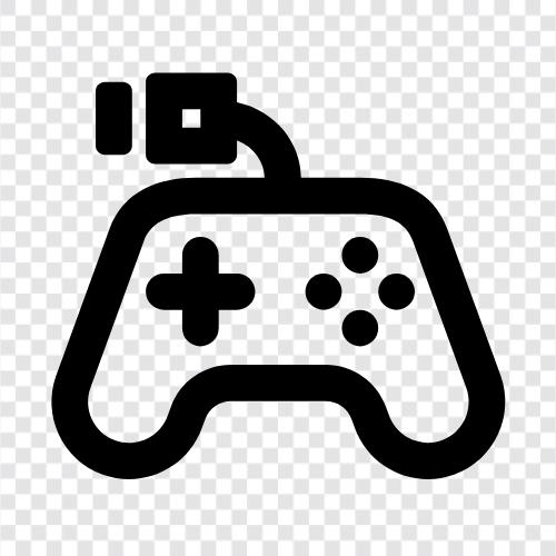 controller, joystick, buttons, joysticks icon svg