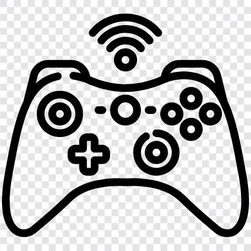 controller, motion control, xbox one, ps4 icon svg