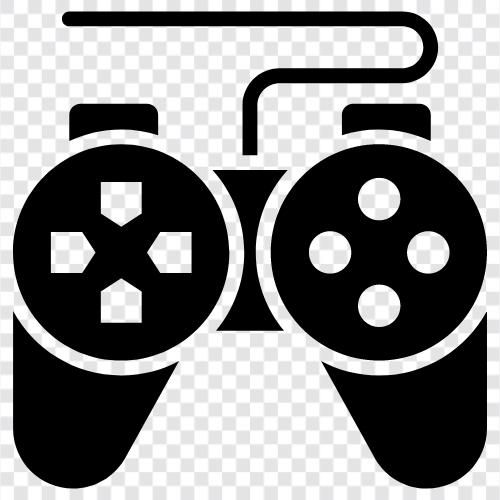 controller, joystick, buttons, joypad icon svg