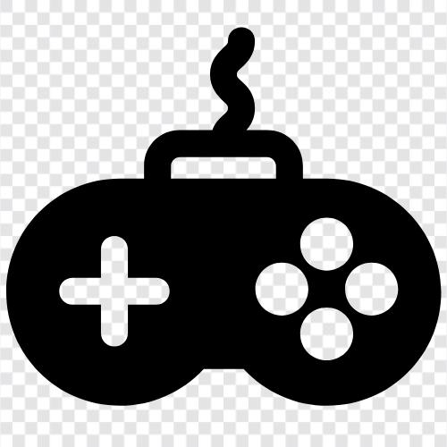 Controller, Joysticks, Tasten, PC symbol