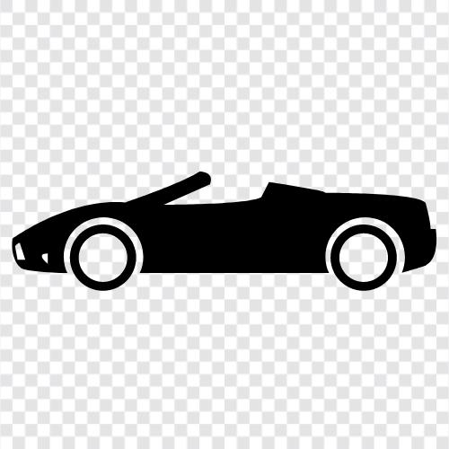 Convertible Car, Convertible Seat, Convertible Top, Convertible Roof icon svg