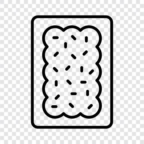 cookies, biscuits, cream, butter icon svg