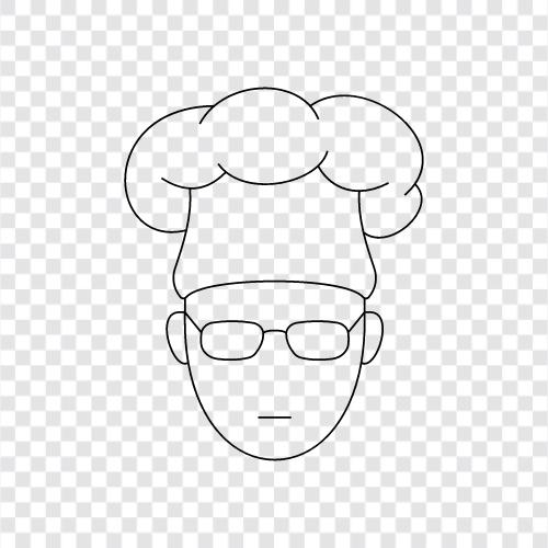 cooking, restaurant, cooking show, cooking show host icon svg