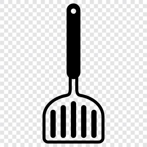 Kochutensil, Küchenutensil, Kochwerkzeug, Kochhilfe symbol