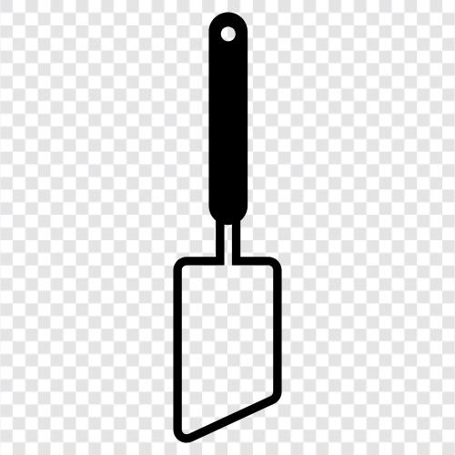 Küchenutensilien, Kochgeschirr, Spatel symbol