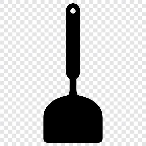 Küchenutensilien, Kochen, Spatel symbol