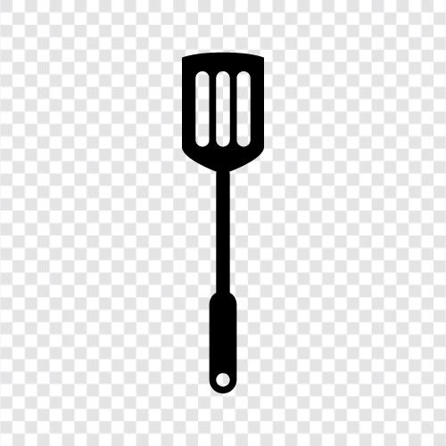 Küchenutensilien, Küchengeräte, Kochen, Spatel symbol