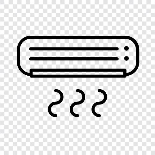 cooling, furnace, heating, cooling equipment icon svg