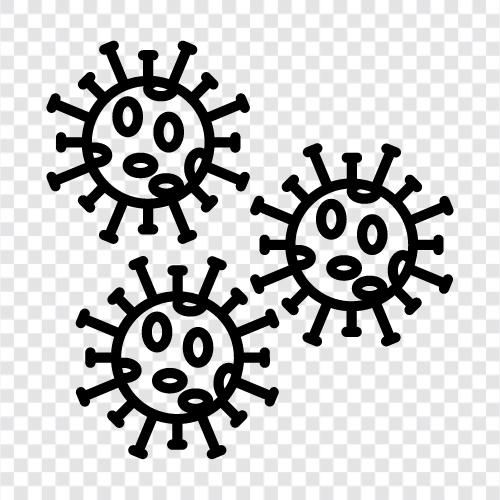 Coronavirus, SARSCoronavirus, schweres akutes respiratorisches Syndrom Coron symbol