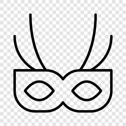 costumed, carnival, masquerade ball, fancy dress icon svg