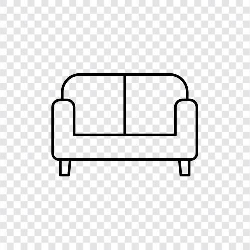 Couch, Couch Bed, Sofa Bed, Sleep icon svg