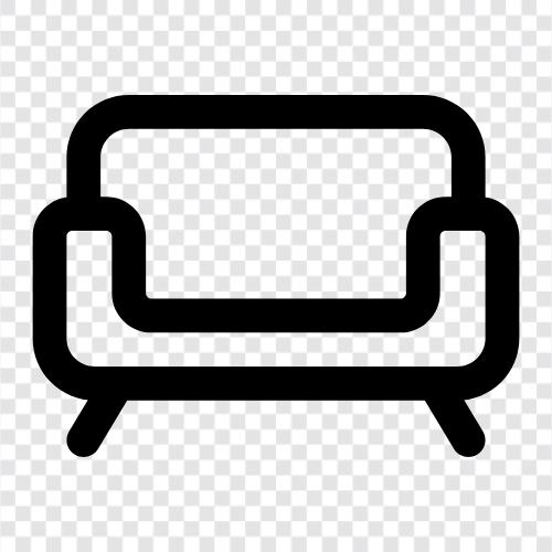 Couch, Couches, Recliner, Recliners icon svg