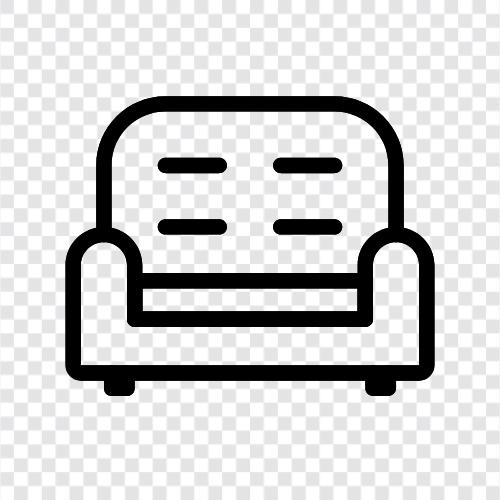 Couch, Loveseat, Sektional, Komfort symbol