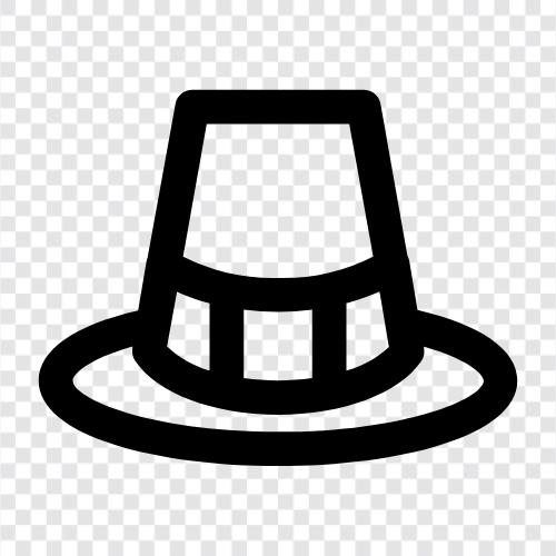 Cowboy Hut, Fedora, Herren Hut, Kopfbedeckung symbol