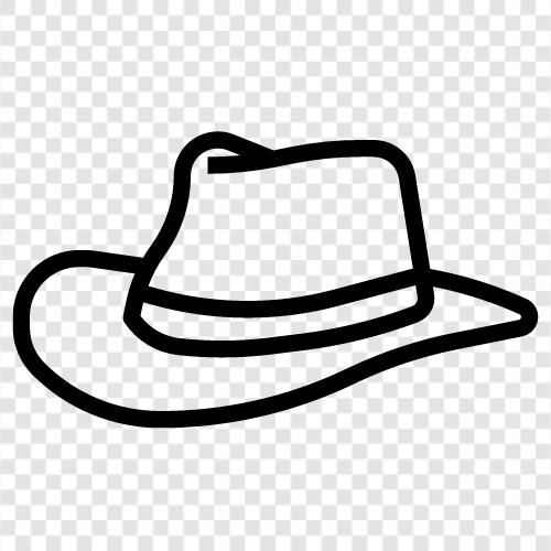 Cowboy Hüte, Cowboy Hüte für Männer, Cowboy Hut für Frauen, Western Hut symbol