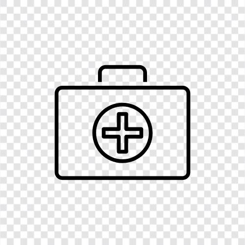 CPR, AED, firstaid kit, CPR class icon svg