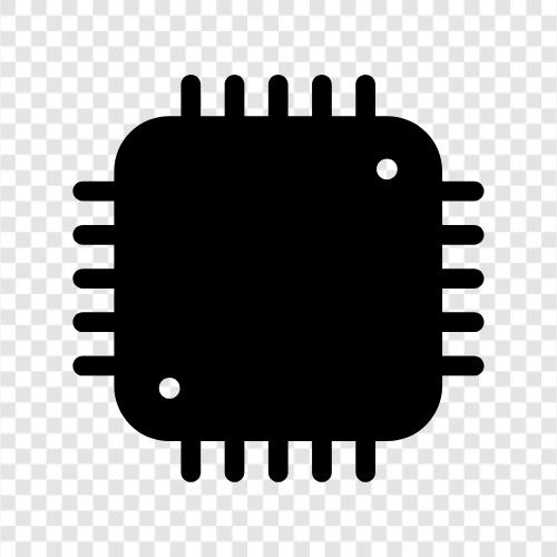 cpu, central processing unit, microprocessor, performance icon svg