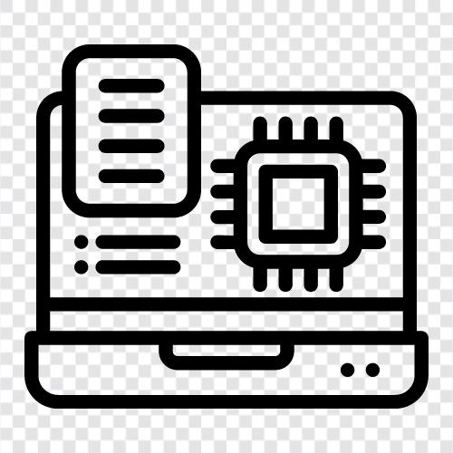 CPU, zentrale Verarbeitungseinheit, Mikroprozessor, Chip symbol