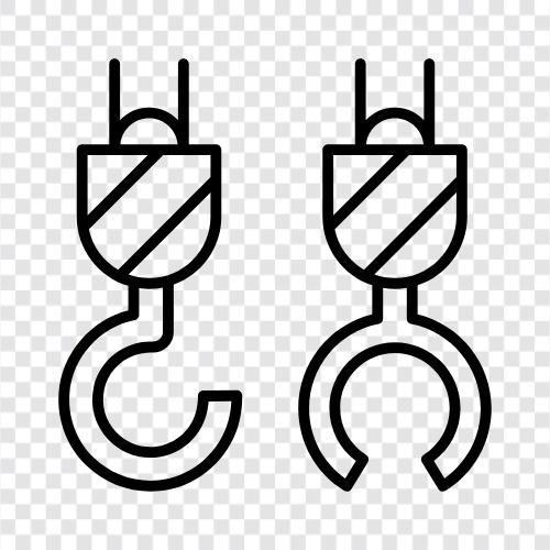 crane, lifting, hoisting, wire rope icon svg