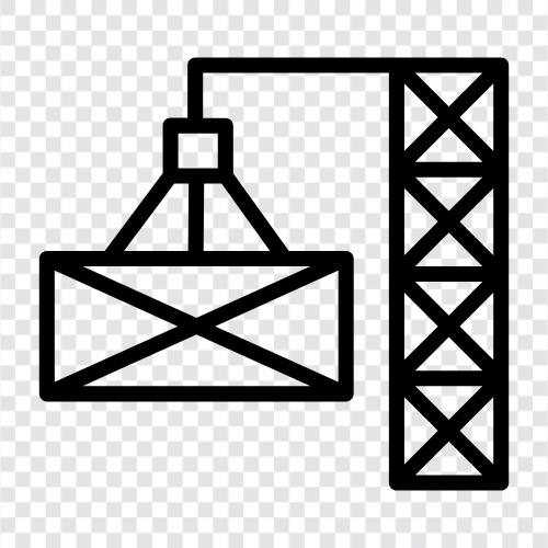 crane, construction, lifting, transport icon svg