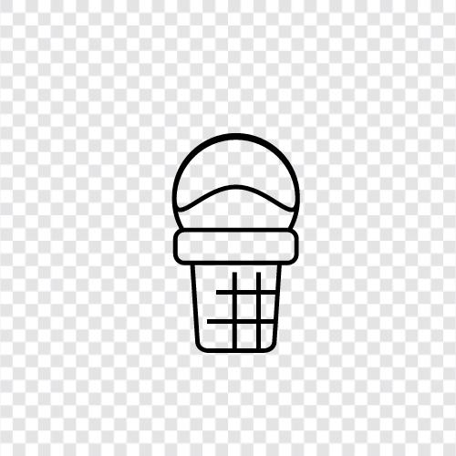 Cream, Ice Cream Cart, Sundae, Blizzard icon svg
