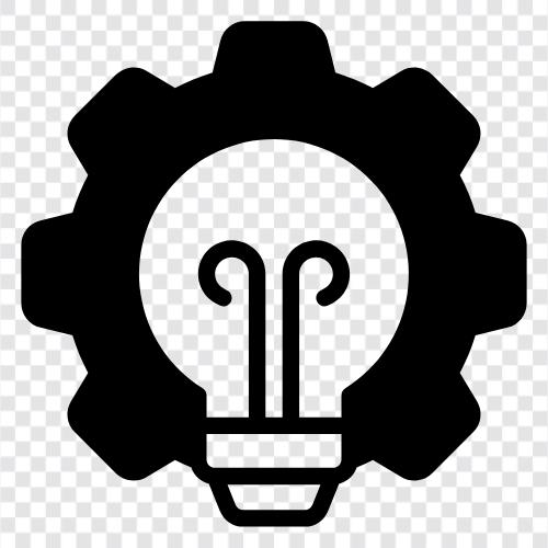 Kreativität, Innovation, Funktion, Zweck symbol