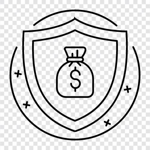 Kredit, Darlehen, Hypotheken, Sparen symbol