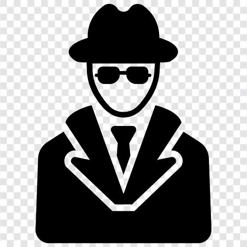 Crime, Investigation, Espionage, Homicide icon svg