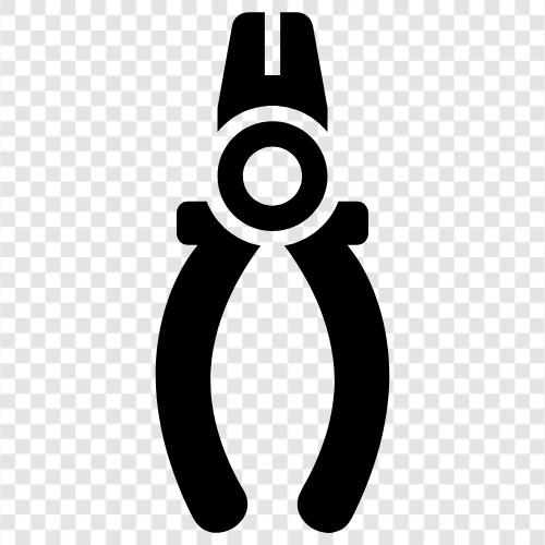 crimping pliers, pliers for wire, pliers for metal, Pliers icon svg